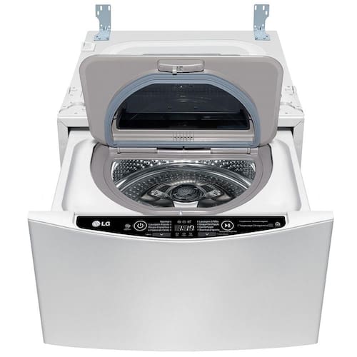 Menor preço em Lavadora de Roupas LG Smart TWINWash Mini 3 Motion WD2100CW Branca - 2 kg
