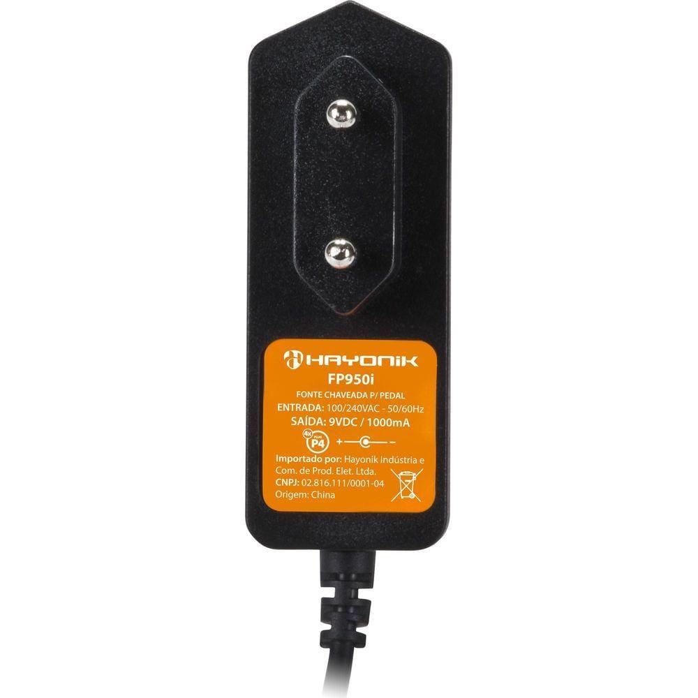 Fonte Hayonik Para 4 Pedais 9V 1A Fp950I