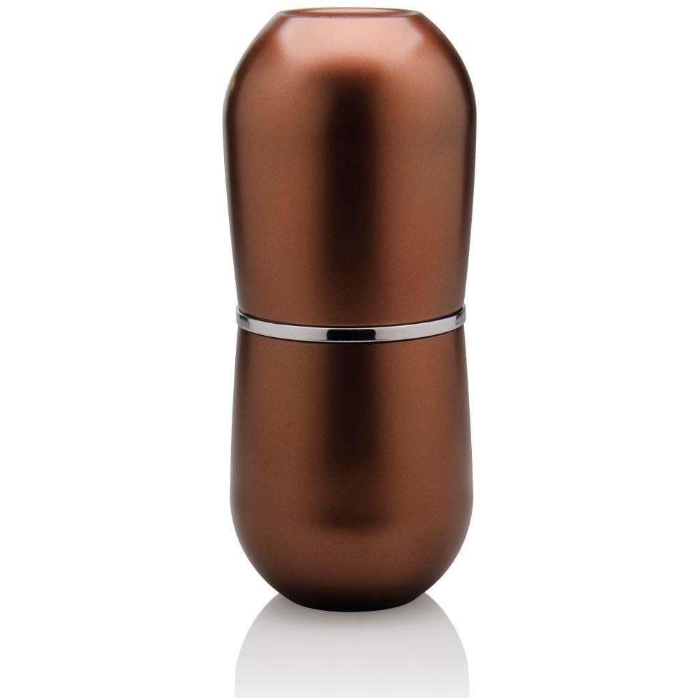Porta Escova e Creme Dental Vintage Belly Cobre Marrom