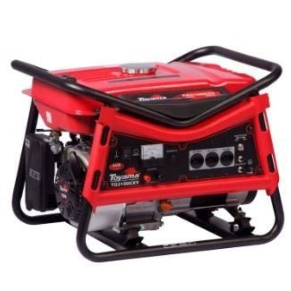 Gerador de Energia a Gasolina 6.5HP - Monofásico OHV - TG3100CXEV - Toyama