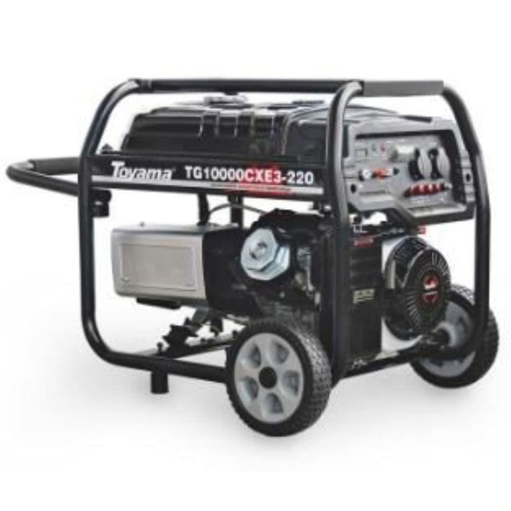Gerador de Energia a Gasolina - 16 HP - Trifásico - TG10000CXE3 - Toyama