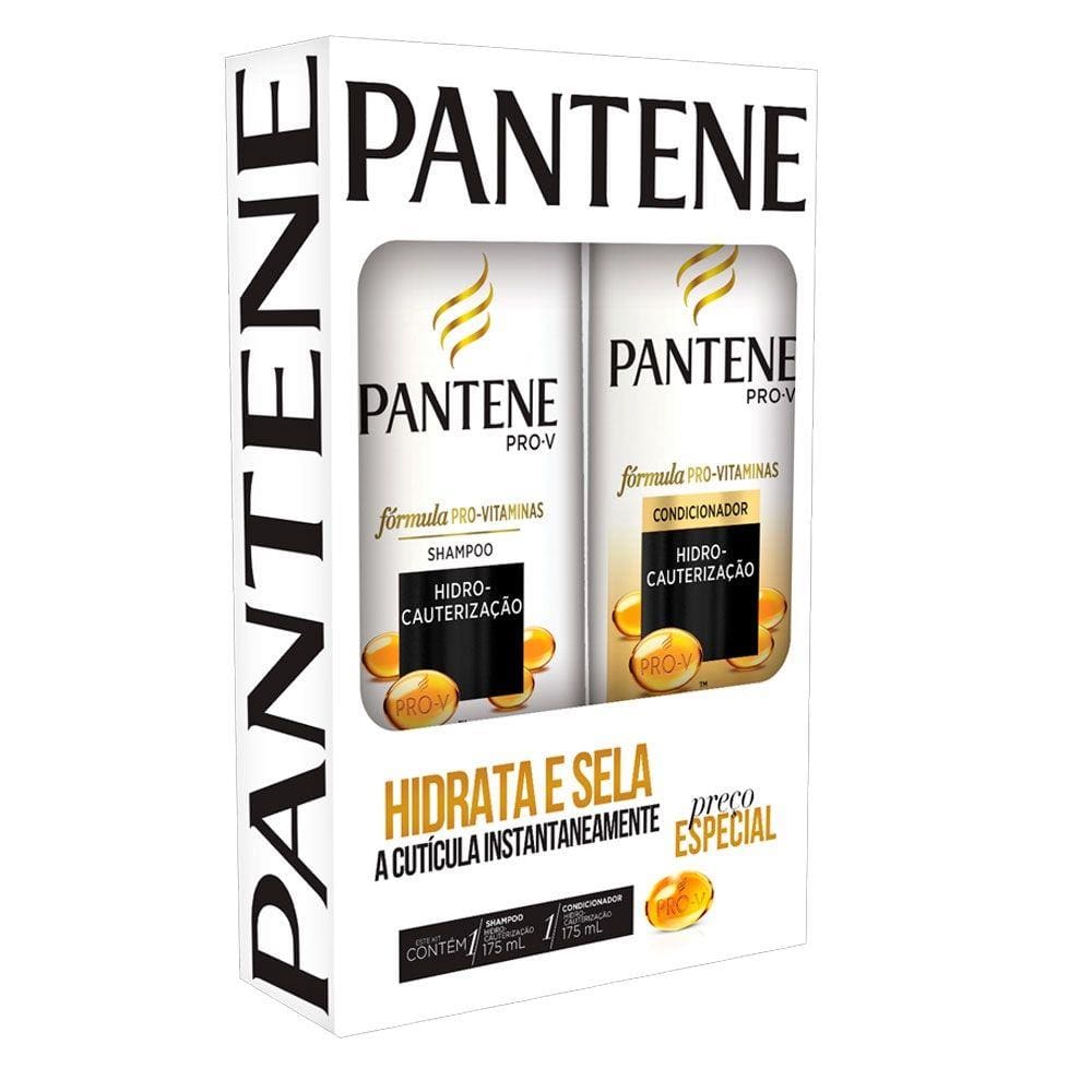 Kit Shampoo + Condicionador Pantene Hidro-Cauterização 175mL
