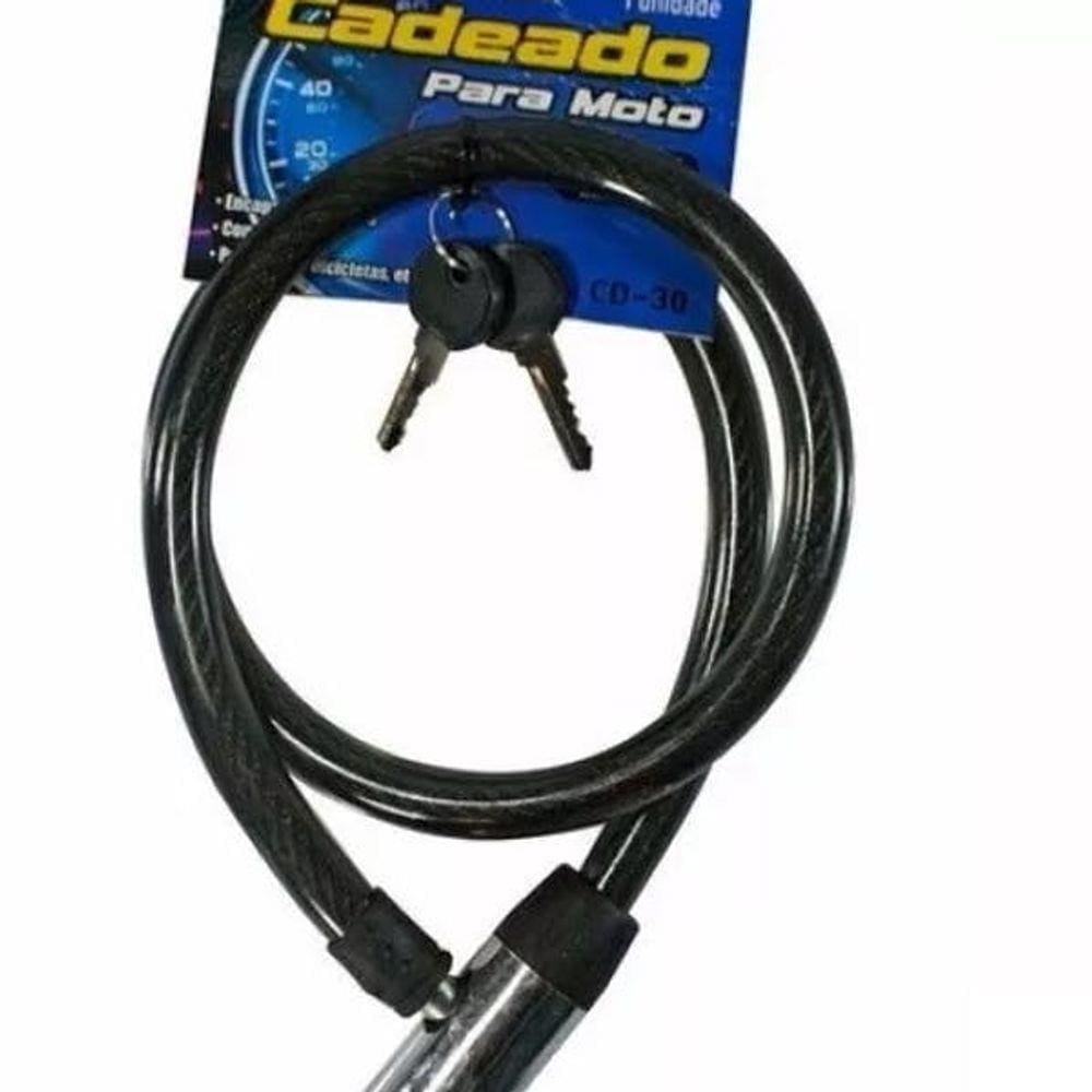 Cadeado Tipo Mangueira Com 1 Metro E Chave Western Cd30