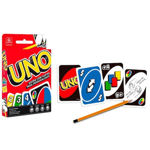 UNO Jogo de Cartas Flip SIOC