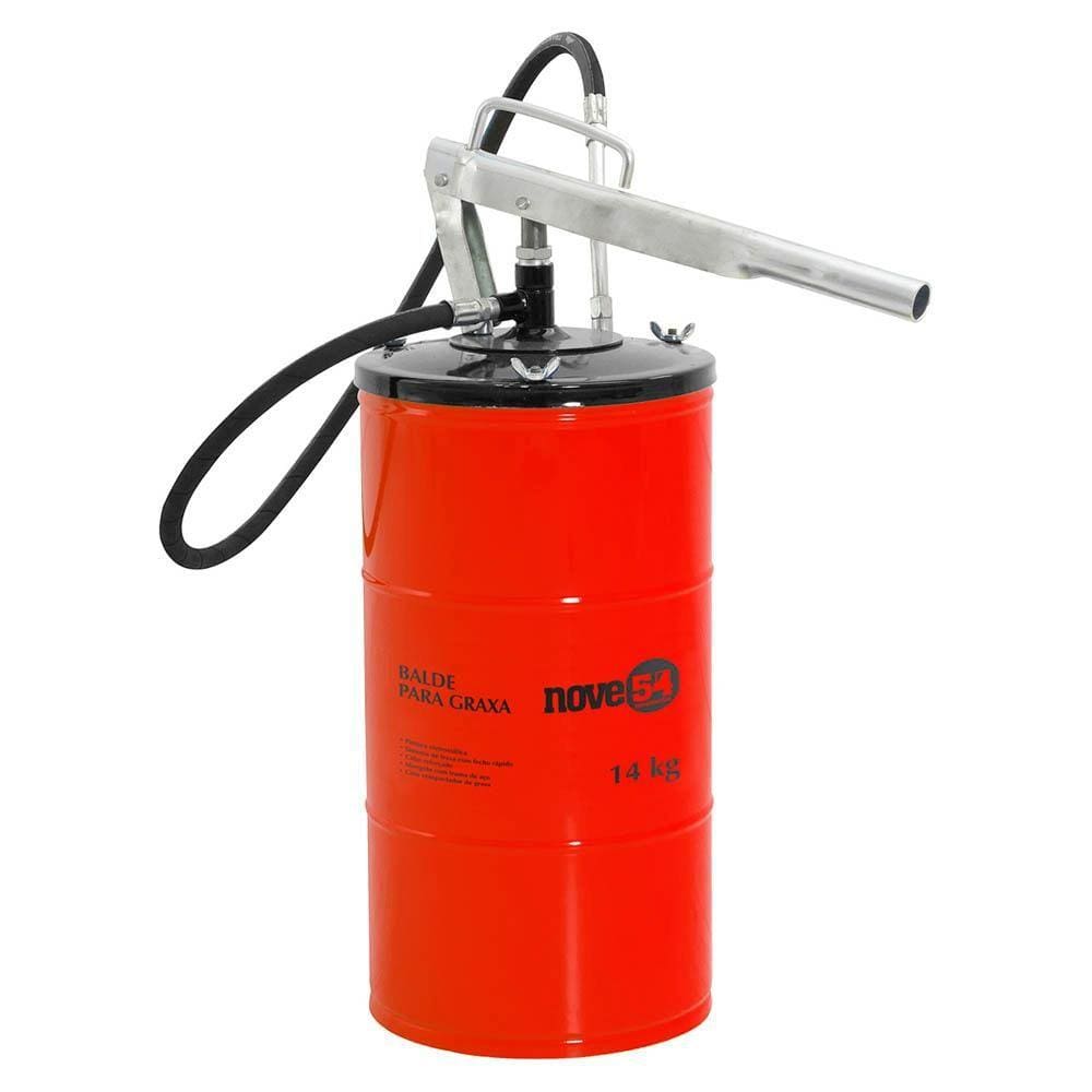 Bomba Para Graxa Manual 14 Kg Com Compactador Nove54