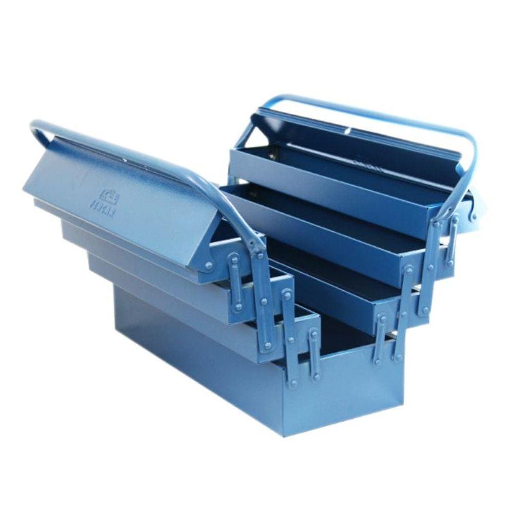 Caixa Para Ferramentas Sanfonada C/ 7 Gavetas 50 Cm Azul Fercar
