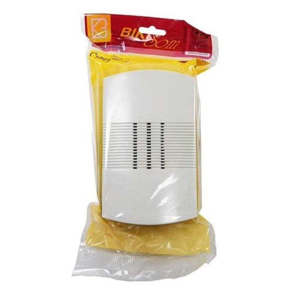 Campainha Musical Fio Din Don e Termostato 220v Biki