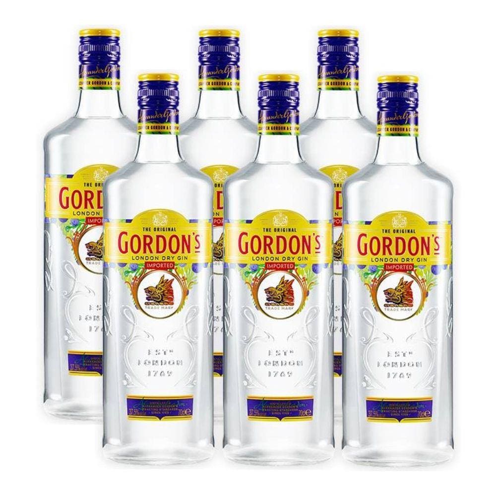 Gin Gordons 750ml 06 Unidades