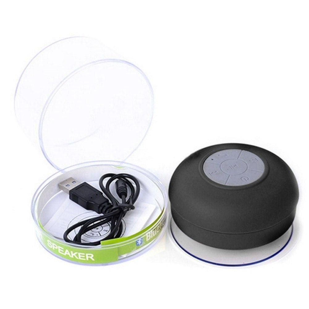 Mini Caixa De Som Bluetooth A Prova D`água - Branco