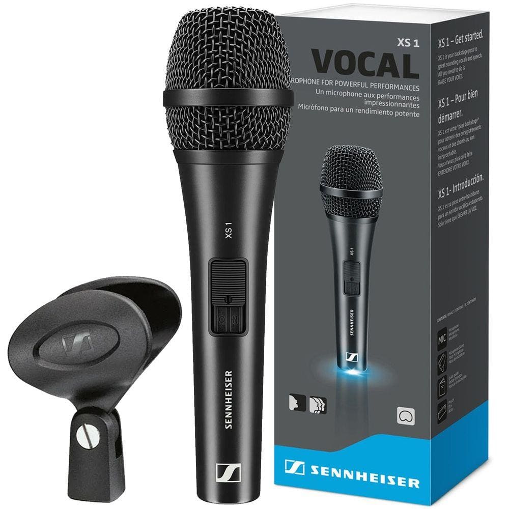 Microfone Sennheiser XS 1 Vocal Cardioide Dinâmico