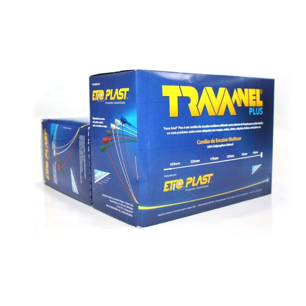 Trava Anel Plus - Cordão de Encaixe Multiuso - 75 mm