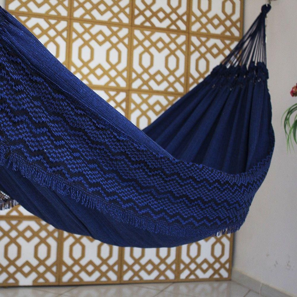 Rede de Dormir Jeans Mesclado