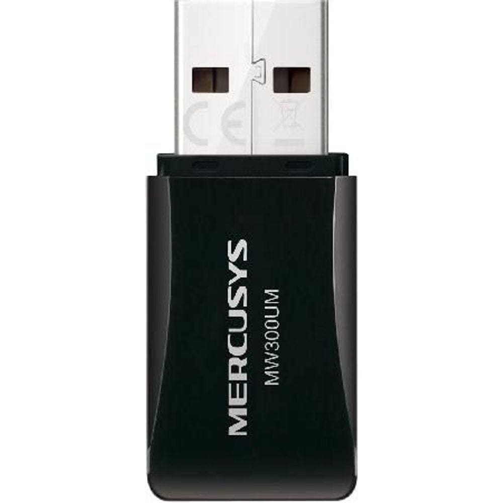 Mini Adaptador Usb Wireless N300 Mw300Um