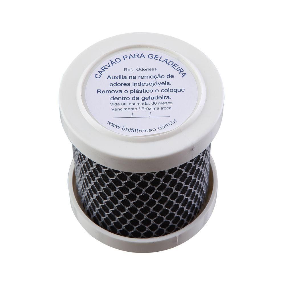 Carvão Para Geladeira Odorless - Remove Cheiros E Odores