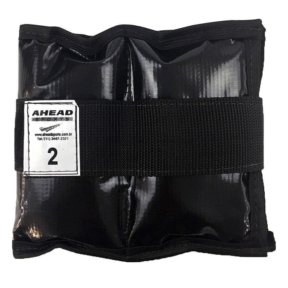 Caneleira de peso Ahead Sports AFF336 2kg Preta