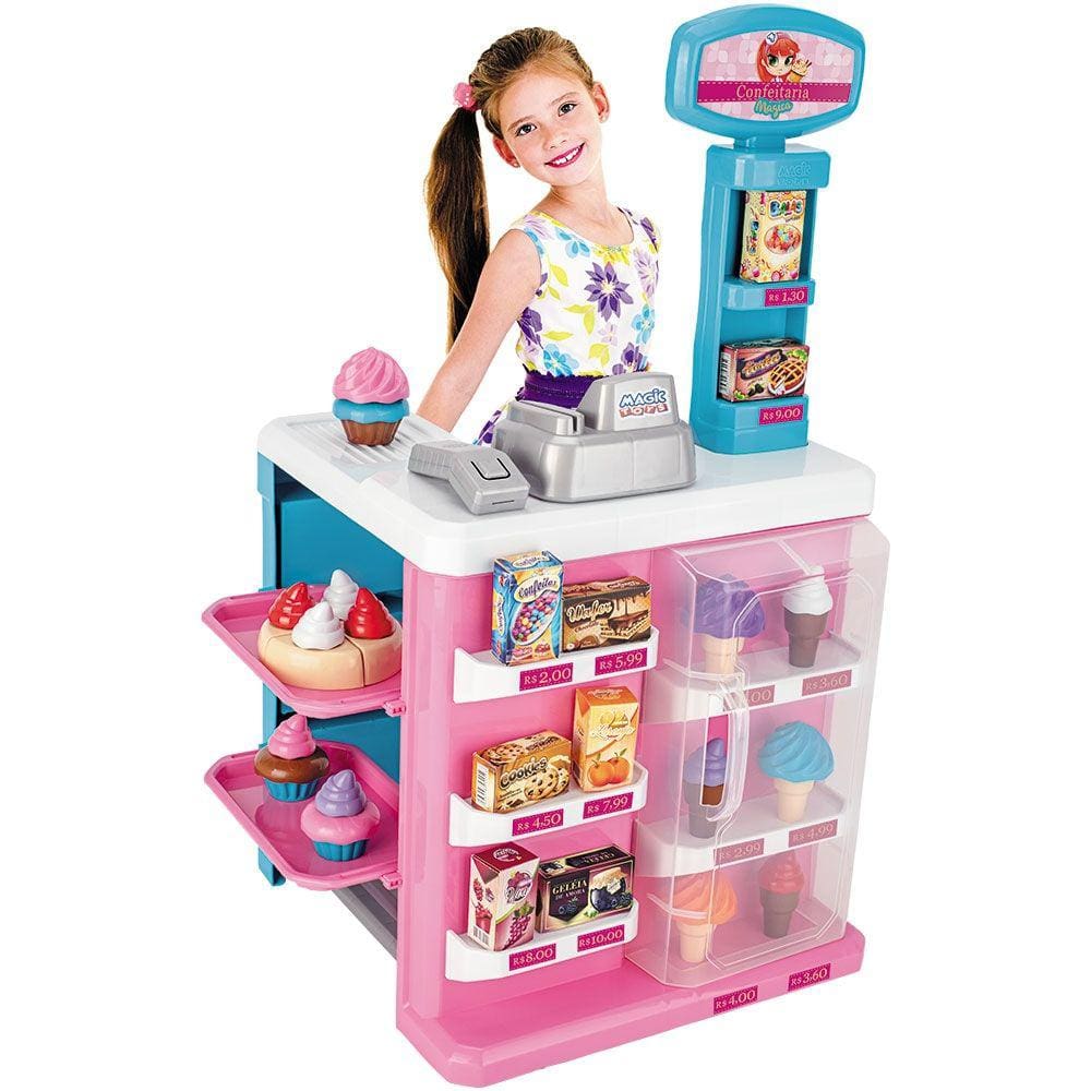 Mercadinho De Brinquedo - Confeitaria Mágica - Magic Toys