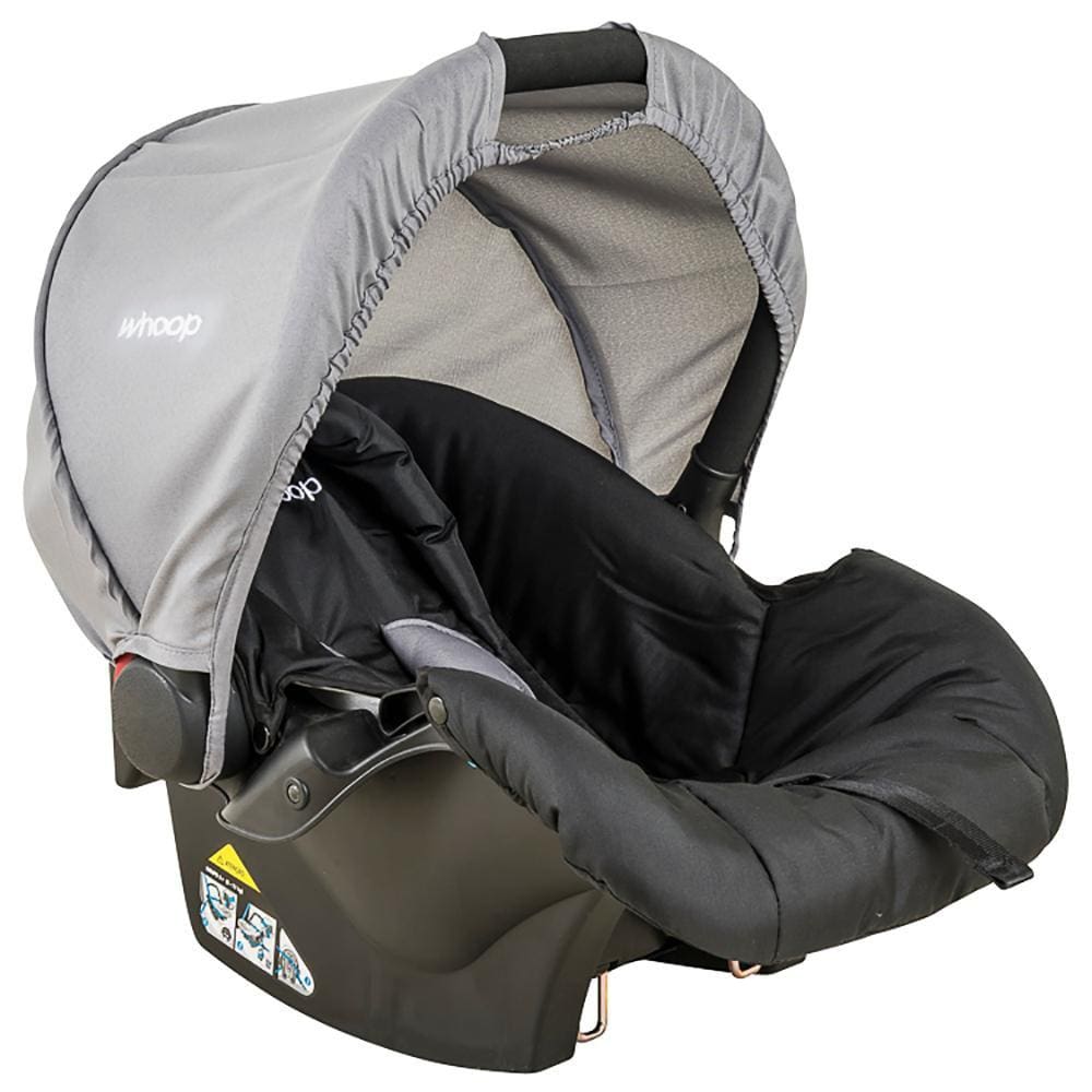 416Tcz - Bebê Conforto Cosycot Click Para Carrinho Trio Cinza Lenox Whoop