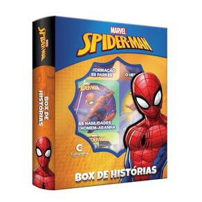 Combo Educativo Infantil Minha Caixa De Histórias Herói Homem Aranha Spider  Man Marvel - Culturama: Livro Capa Dura Com História + Livro De Desenhos  Colorir + Cartela De Adesivos + 06 Lápis