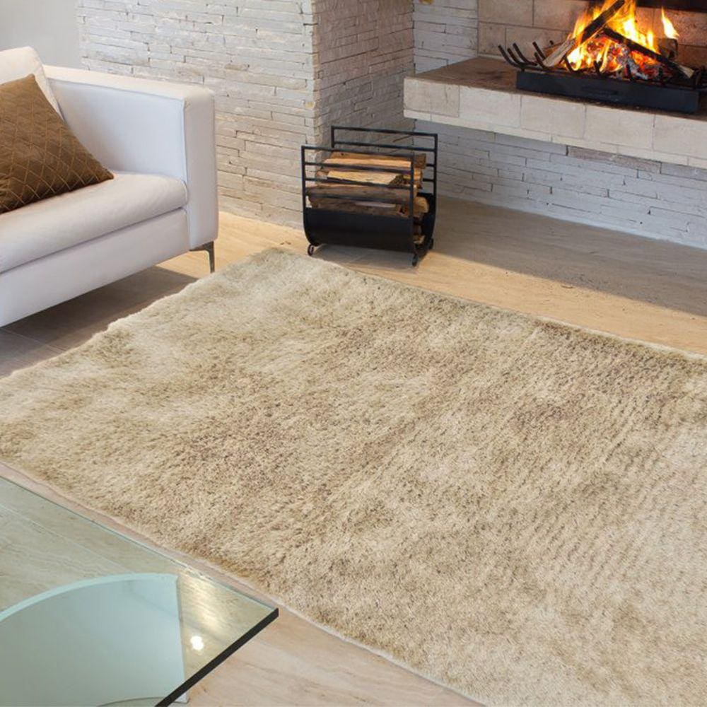 Tapete Liso para Sala e Quarto Soft Peludo Casa Dona 150x200cm