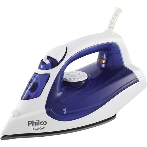 Ferro a Vapor Philco com Spray e Base Cerâmica PFV310 Azul Menor preço em Ferro a Vapor Philco com Spray e Base Cerâmica PFV310 Azul