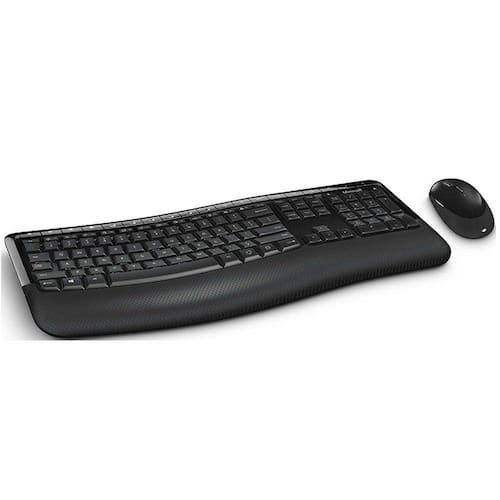 Teclado e Mouse - Sem fio - Microsoft Wireless Confort Desktop 5050 - Preto - PP4-00005 é boa?