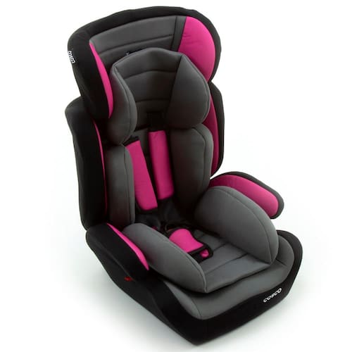 Menor preço em Cadeira para Automóvel Cosco Tour - 9 a 36 kg - Cinza/Rosa