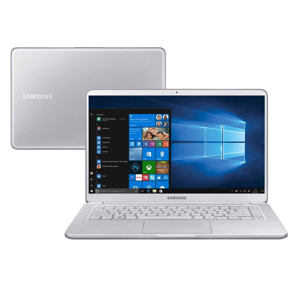 Notebook Samsung Core i7-8550U 16GB 256GB | Extra