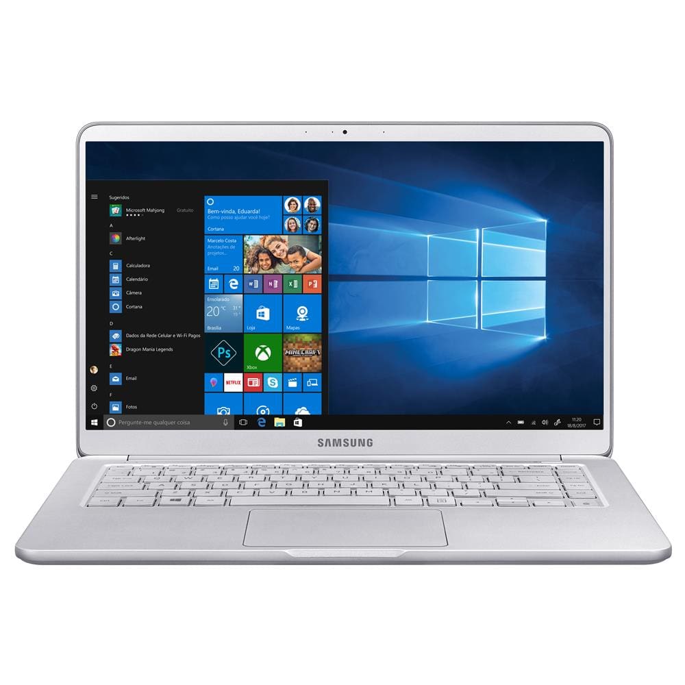 Notebook Samsung Core i7-8550U 16GB 256GB | Extra