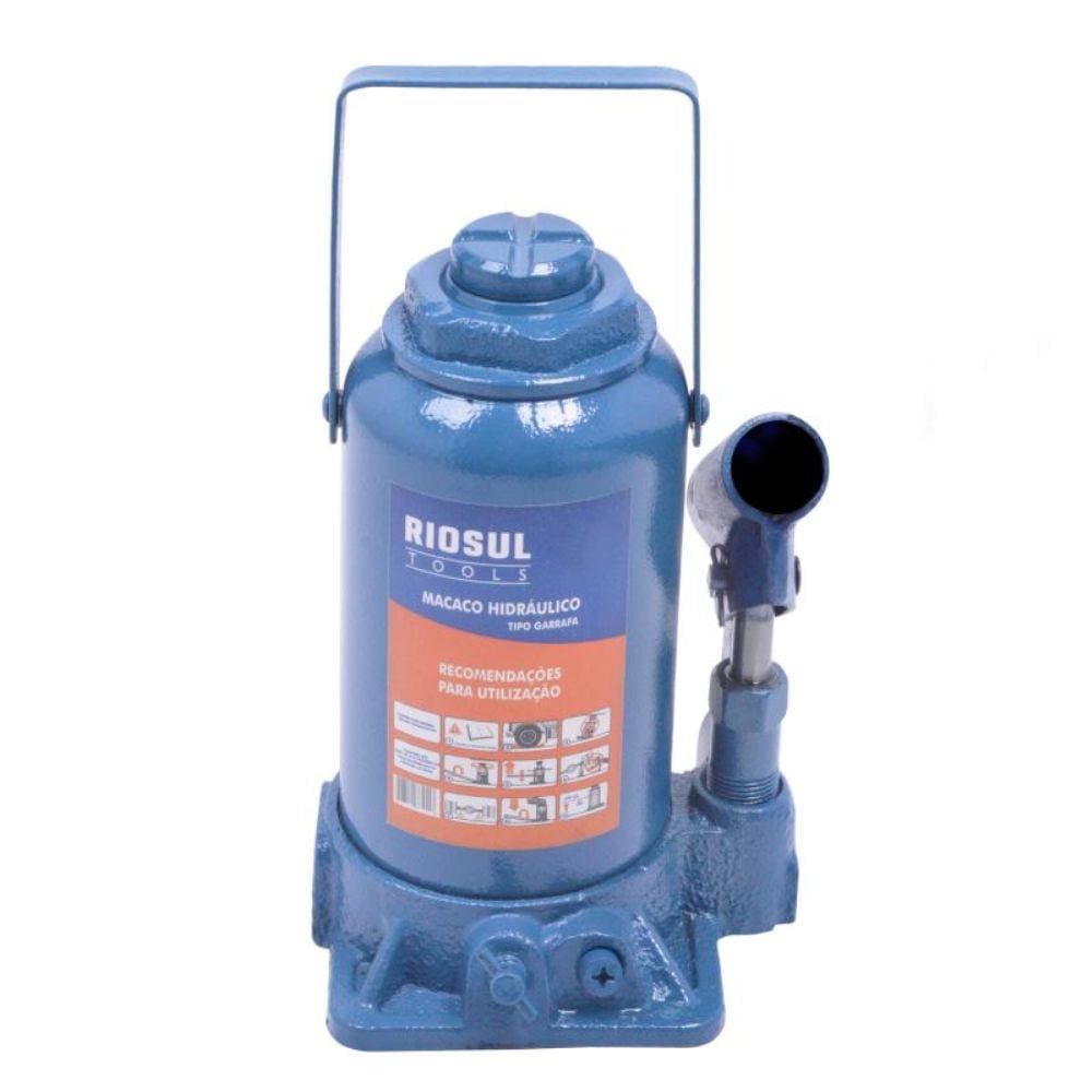 Macaco Hidráulico 12 Ton Tipo Garrafa R070006 Riosul Tools