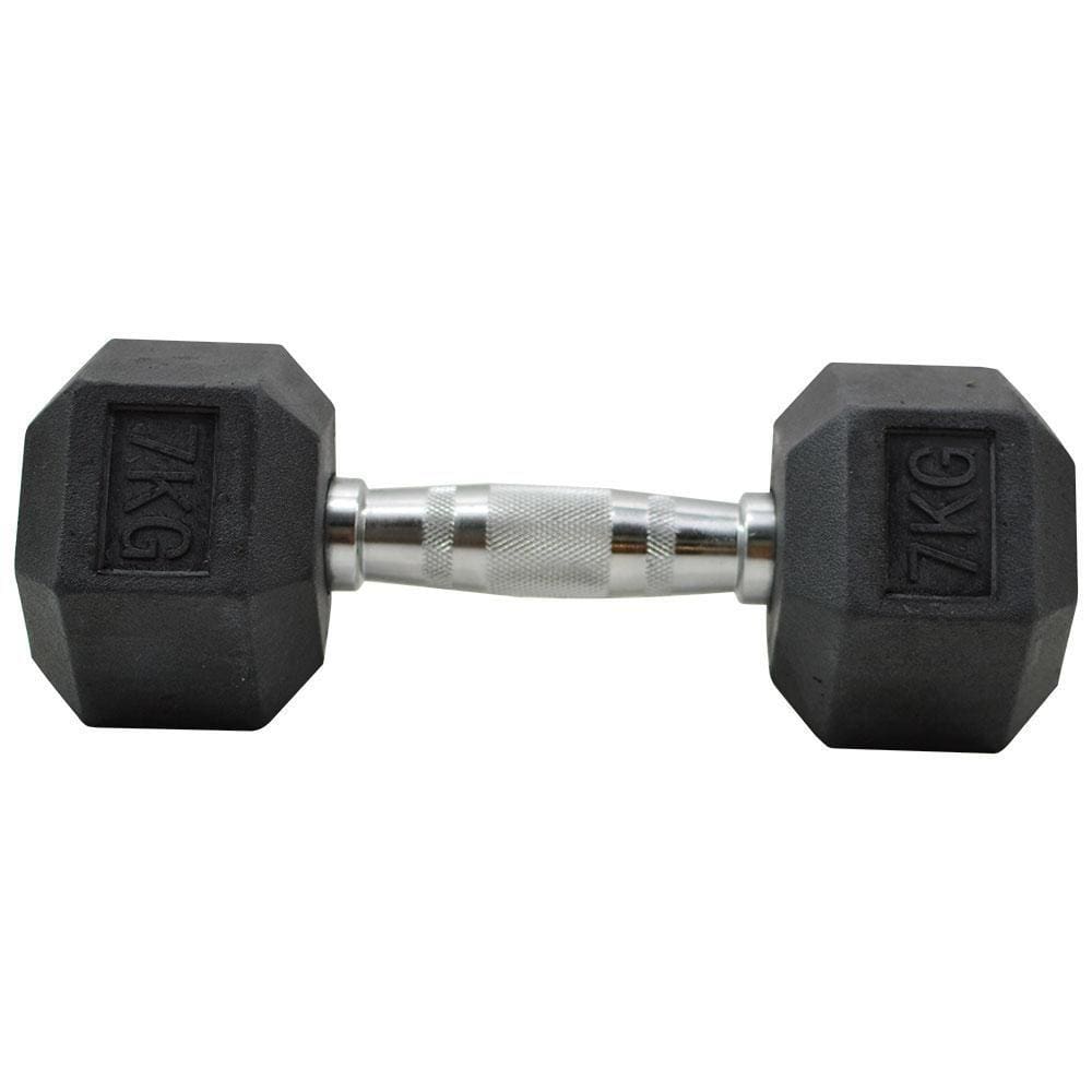 Halteres Sextavado Ahead Sports AS2102G 7kg