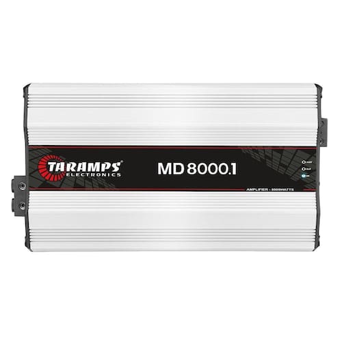 Menor preço em Modulo De Potencia Taramps Md8000 8000W Rms 1 Canal 1R 12,6 Vdc