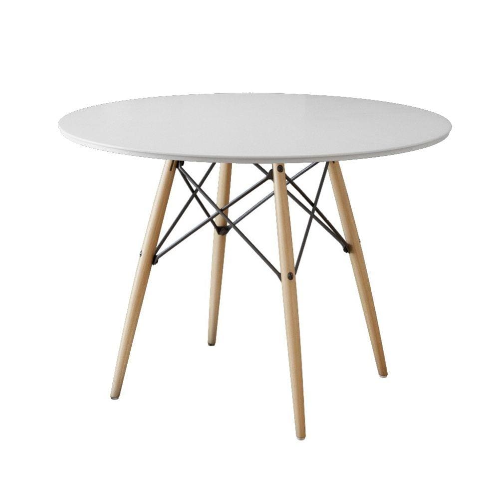 Mesa de Jantar Redonda Eiffel Wood 90 cm