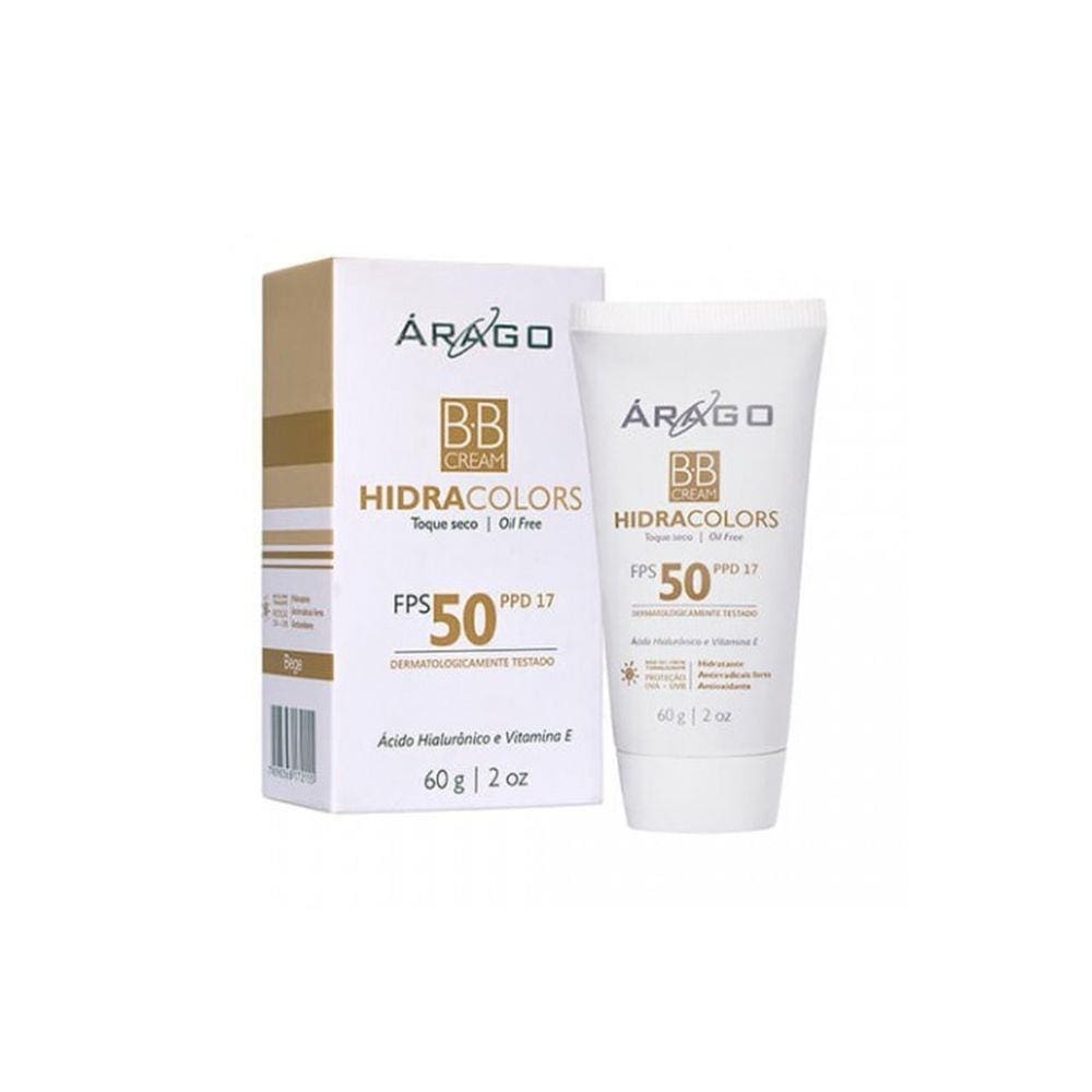 Arago Bb Cream Hidracolors FPS50 Bege - 60g