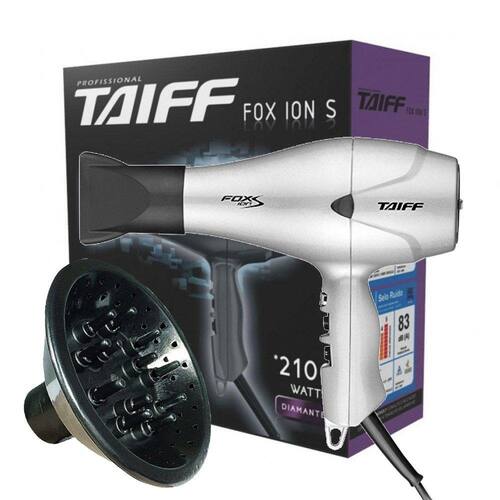 Secador Taiff Profissional Style 2000w Com Difusor Cachos Nf