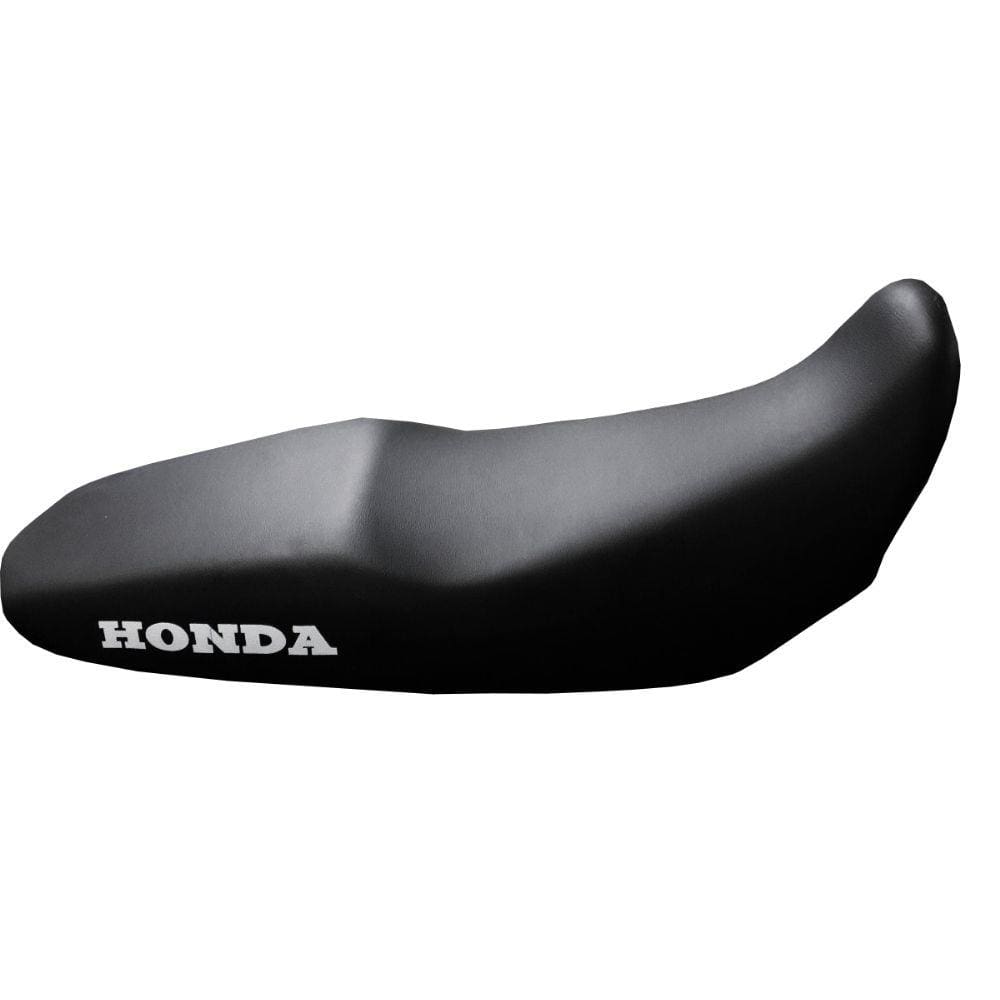 Capa de Banco Preta para Moto Bross 150 com Logo Honda