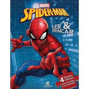 Combo Educativo Infantil Minha Caixa De Histórias Herói Homem Aranha Spider  Man Marvel - Culturama: Livro Capa Dura Com História + Livro De Desenhos  Colorir + Cartela De Adesivos + 06 Lápis