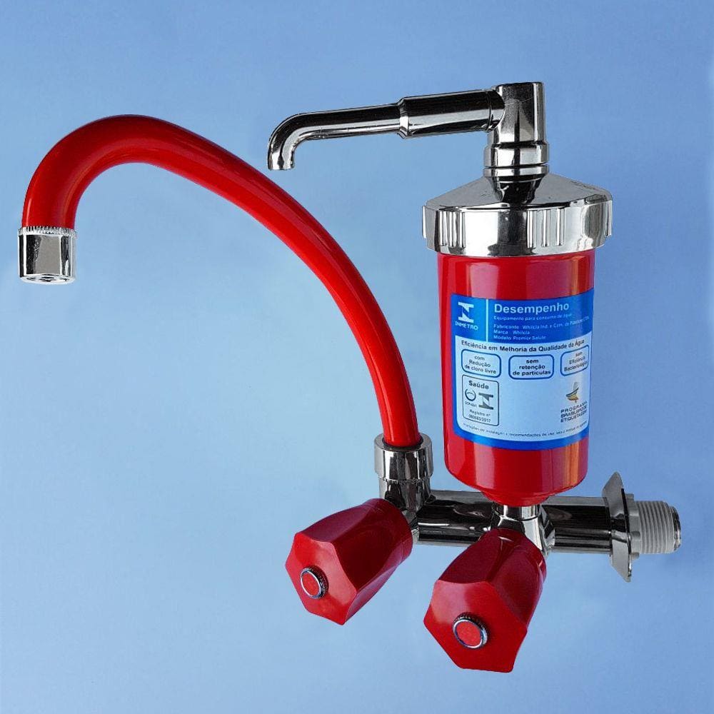 Torneira Para Cozinha Com Filtro Purificador Preta