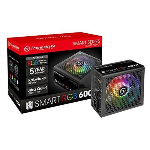 Fonte ATX - 600W - Smart RGB 80 Plus - PS-SPR-0600NHFAWB-1 Menor preço em Fonte ATX - 600W - Smart RGB 80 Plus - PS-SPR-0600NHFAWB-1