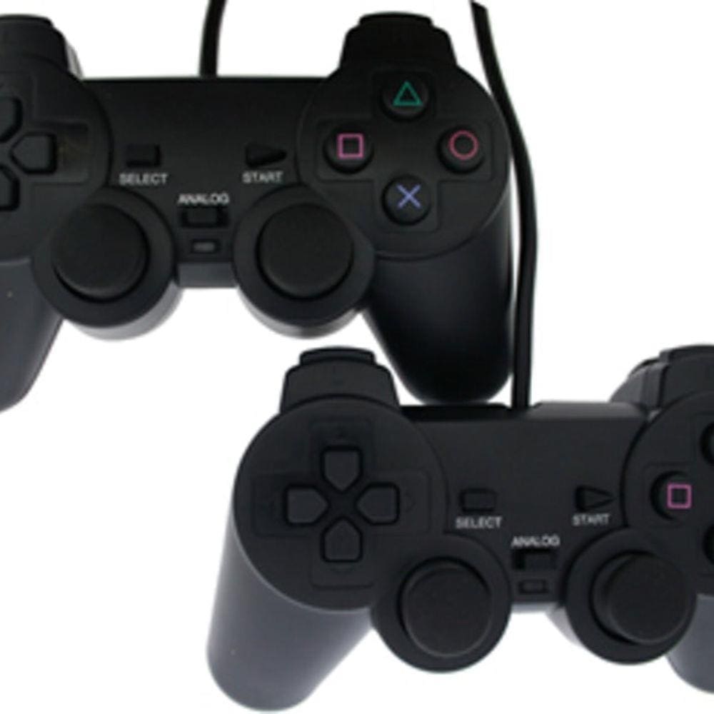 Controle Playstation 2 / Ps2 Dual Shock Com Fio