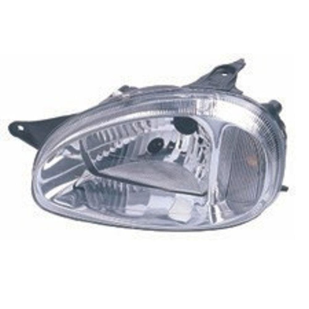 Farol Gm Corsa/Classic 01/09Carcaça Cinza L DL