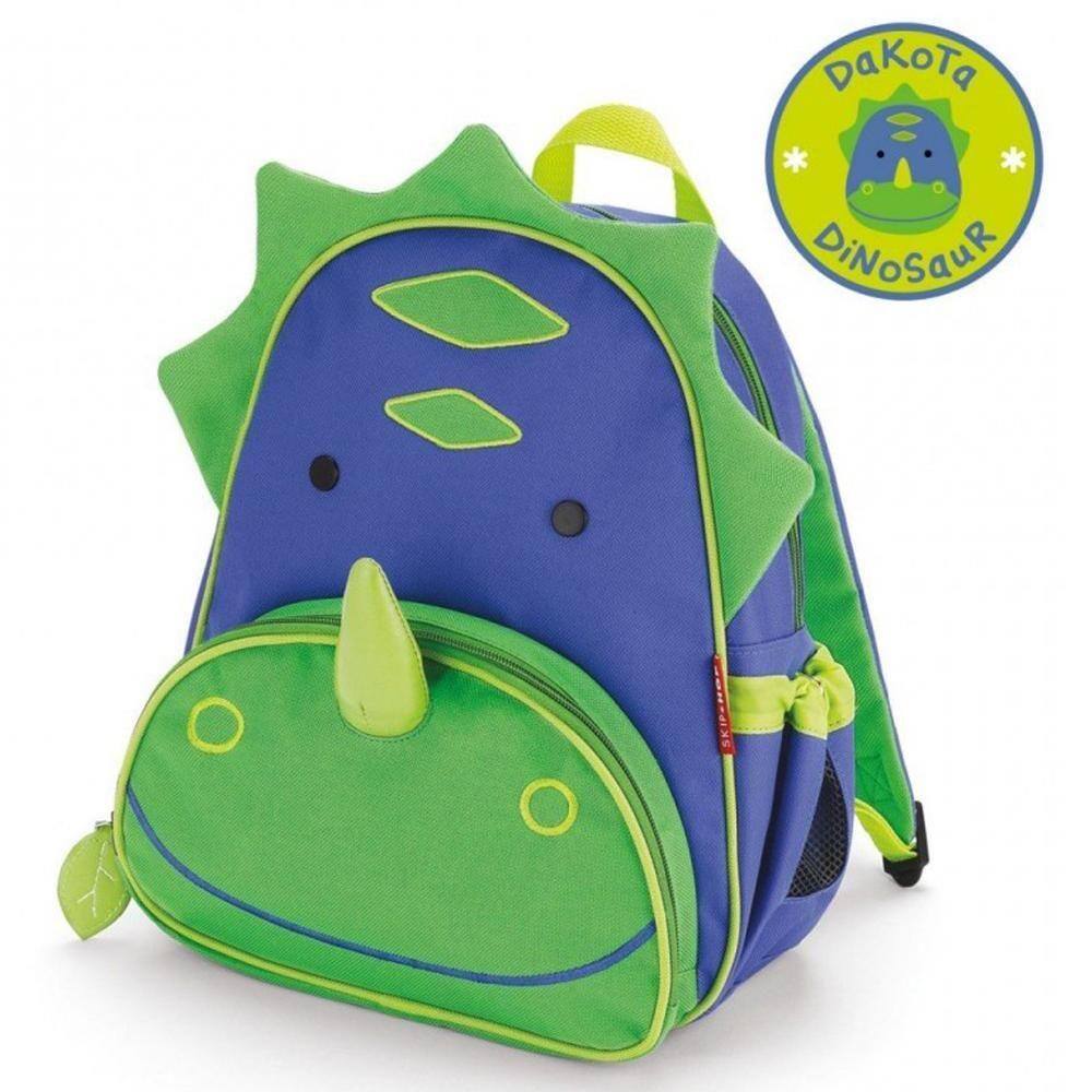 Mochila Infantil Dinossauro Zoo - Verde