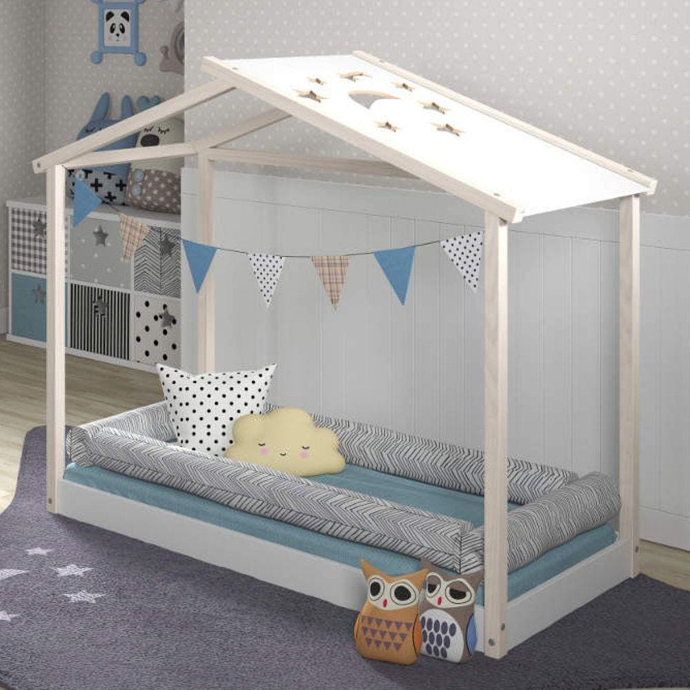 Mini Cama Infantil Montessoriana Sky Espresso