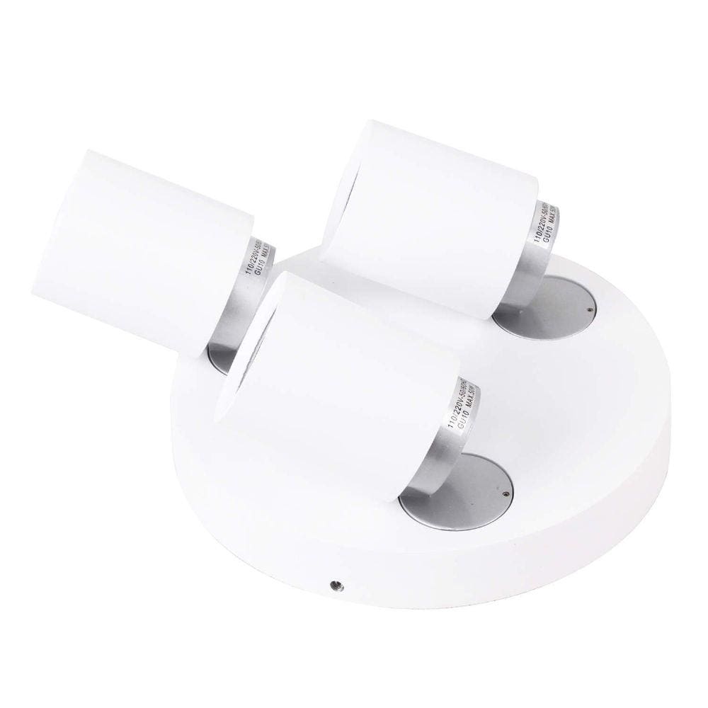 Spot Sobrepor de Alumínio Spin 13cmx21cmBella Iluminação Branco