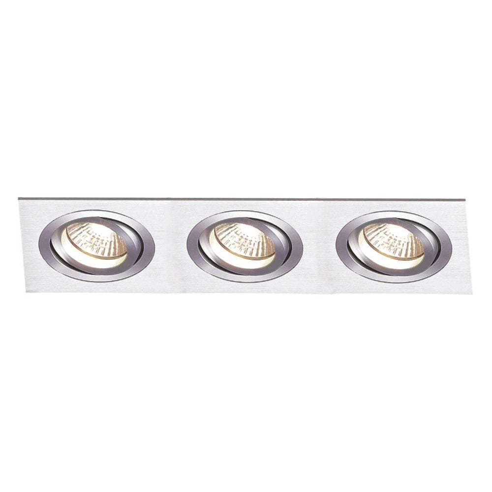 Spot Embutir de Alumínio Ecco 5cmx51cmx17cm Bella Iluminação Alumínio