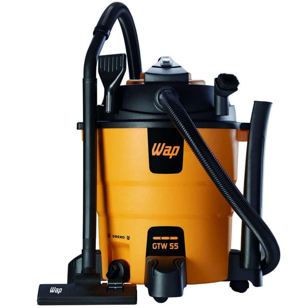Aspirador de Pó e Água 55L 1600W WAP GTW 55 WAP 127V Amarelo
