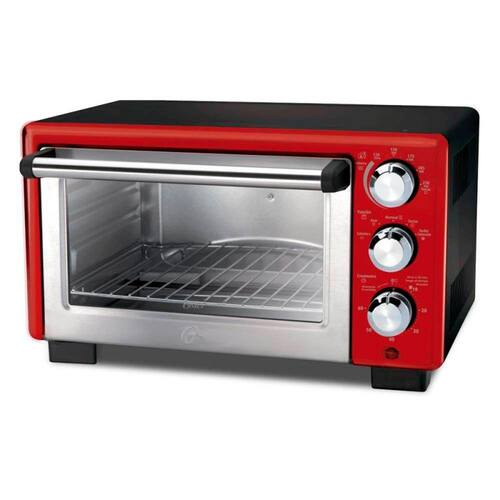 Forno Elétrico Oster Convection Cook 18L com 5 Funções Programáveis - Vermelho Menor preço em Forno Elétrico Oster Convection Cook 18L com 5 Funções Programáveis - Vermelho