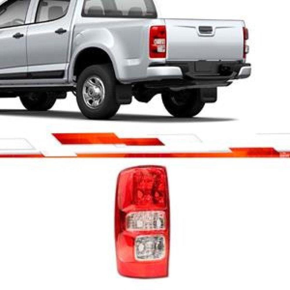 Lanterna Traseira S10 2012 Em Diante Sem Led