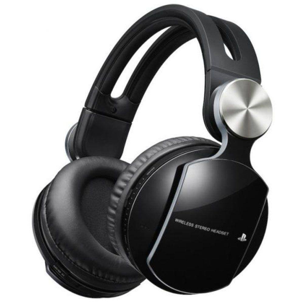 Fone de ouvido c mic sem fio sony ps3 bluetooth headset preto | Extra