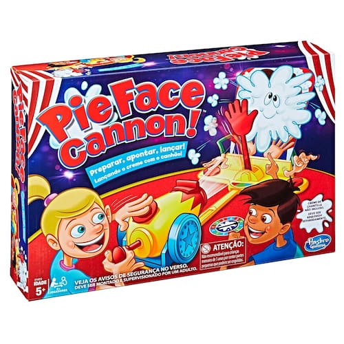 Jogo Hasbro Gaming Pie Face: Cannon! Menor preço em Jogo Hasbro Gaming Pie Face: Cannon!
