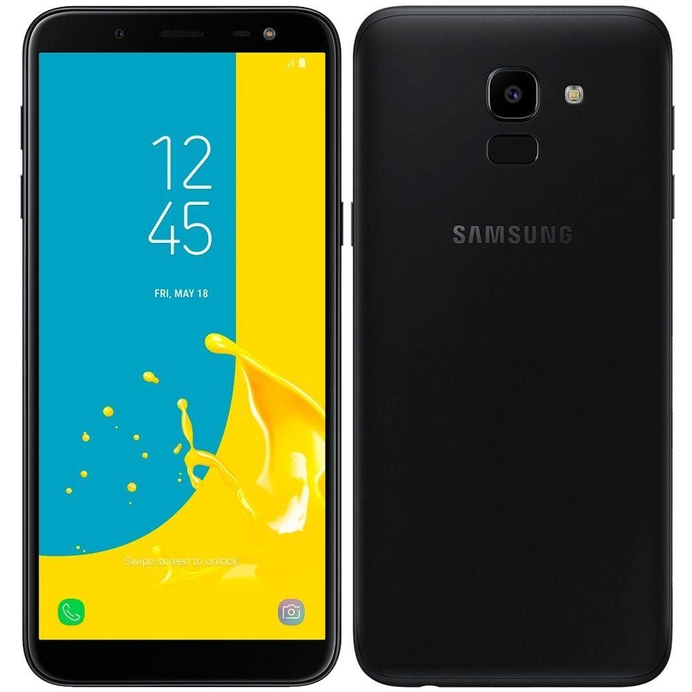 Smartphone Samsung Galaxy J6, Dual Chip, Preto, Tela 5.6\u0026quot;, 4G + WiFi,  Android 8.0, Câmera 13MP, 32GB, TV Digital | Extra